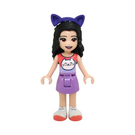 Lego Emma With Cat Ears And Cat Top Minifigure Inventory Brick Owl