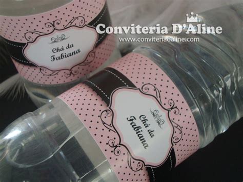 Blog Conviteria D Aline Ch De Lingerie Preto E Rosa