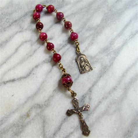 Chaplets One Decade Rosary Tenners Chaplet Chaplet Rosary Rosary