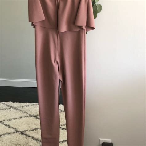 Nude Strapless Jumpsuit Gem