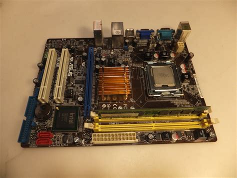 Asus P Kpl Am In Gb Si Rev G Lga Intel Motherboard Cpu Ram