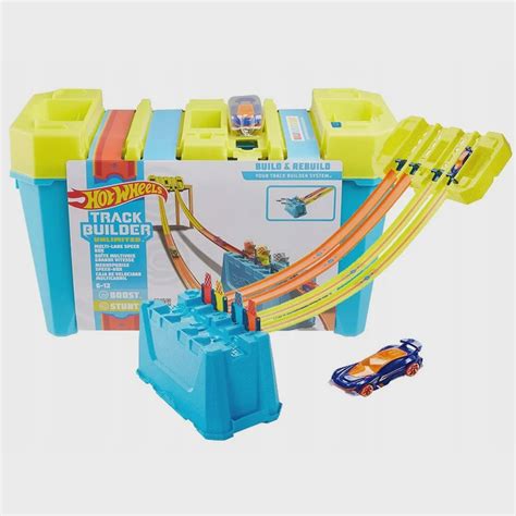 Pista Hotwheels Track Builder Caixa De Velocidade FLK89 Mattel No