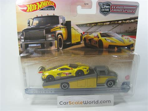 CORVETTE C8 R CARRY ON HOTWHEELS TEAM TRANSPORT 36