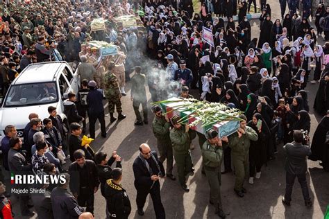 مراسم استقبال چهار شهید گمنام در پایگاه نوژه همدان خبرگزاری صدا و سیما