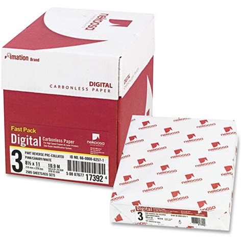 Nekoosa Laser Print Carbonless Paper for Digital Monochrome and Color