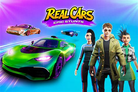 Real Cars Epic Stunts Jocuri Online Gratuite FunnyGames