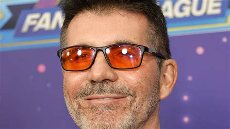 Simon Cowell 64 Shows Off His Smooth Complexion As He Sports Quirky