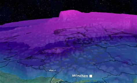 Arktische Luft Flutet Den Norden Polarwirbel Split Legt Teile