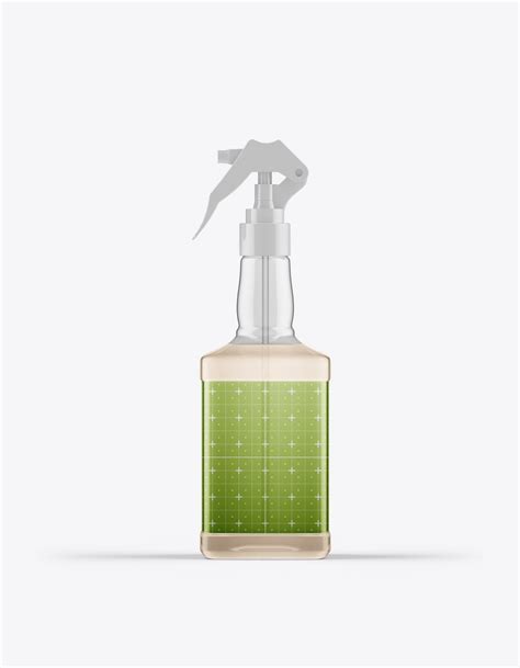 玻璃喷雾瓶包装设计样机 Pack Glass Spray Bottles Mockup 设计小咖