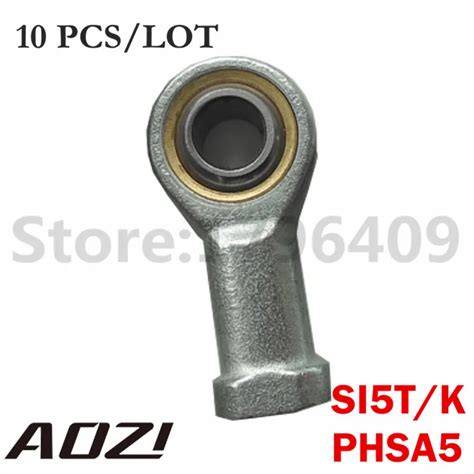 Pcs Mm Internal Thread Rod End Joint Bearing Female Metric Threaded