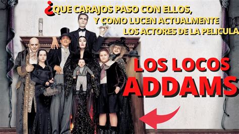 Así Lucen Los Actores De La Película Los Locos Addams en 2023 32 Años