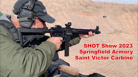 SHOT 2023 Springfield Rolls Out Saint Victor 9mm Carbine YouTube