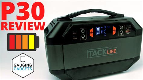 Tacklife P Wh Portable Power Station Review Solar Ready