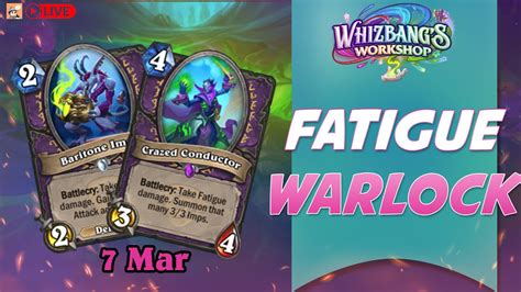 Standard Fatigue Warlock Hearthstone