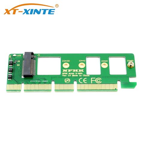 PCIE to M2 Adapter PCI E PCI Express 3.0 X4 X8 X16 to NGFF M Key M.2 ...