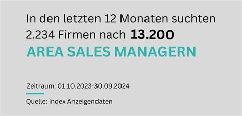 Area Sales Manager Berufsbild Ausbildung Gehalt Jobs