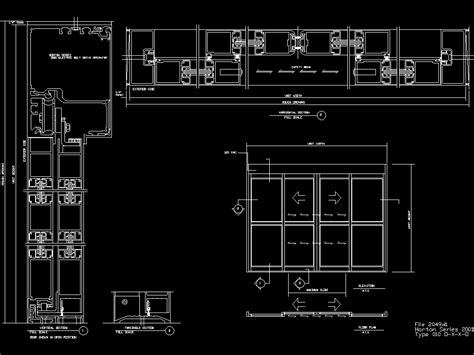 Ventanas De Aluminio En Autocad Descargar Cad Kb Bibliocad