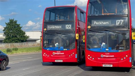 Shabby Frv Tfl Bus Route Plumstead Bus Garage Crystal Palace