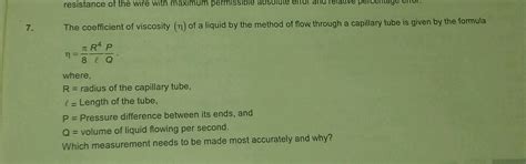 A Dimensionally Consistent Relation For The Volume V Of A Liquid Of