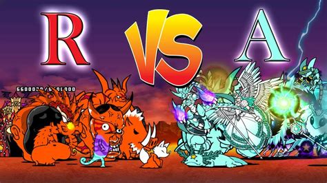 The Battle Cats Red Vs Alien Bosses War Youtube