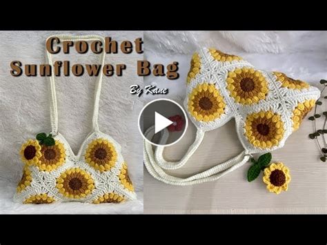 Crochet Bag How To Crochet A Granny Square Bag Sunflower Bag Croch