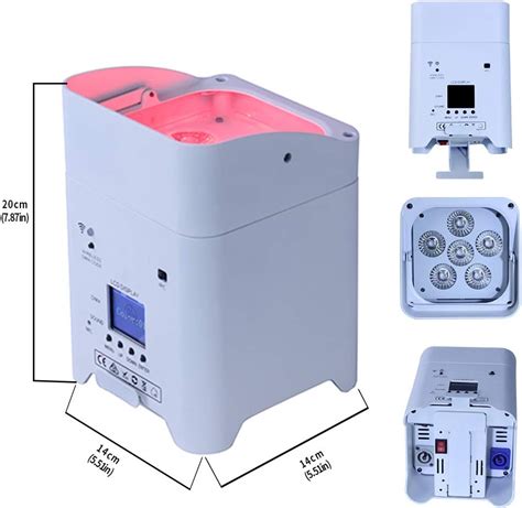 Buy V Show 4X Wireless DMX Battery Powered Uplight Freedom Battery