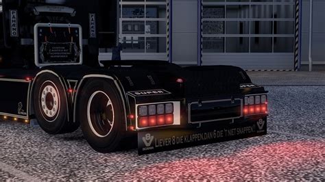 Backbumper Custom For Rjl Scania R And T V2 Ets2 Mods Euro Truck