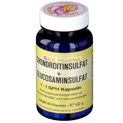 Gall Pharma Chondroitinsulfat Glucosaminsulfat Gph Kapseln Shop