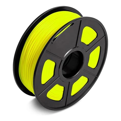 Filamento Pla Sunlu Amarillo Fluor Kg Mm