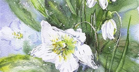 Wiosna W Ogrodzie Maria Roszkowska Watercolor Akwarele Pinterest