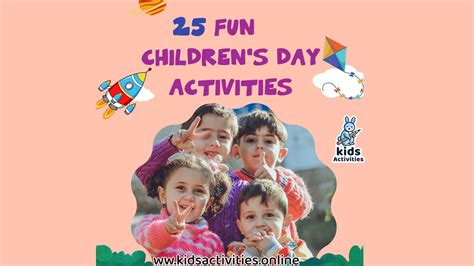 Top Children's Day Activities and Games ⋆ Kids Activities