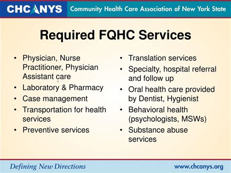 Ppt New York States Federally Qualified Health Centers And Health