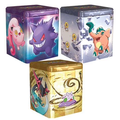 Pok Mon Tcg Stacking Tin Set De Spelvogel