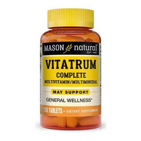 Vitatrum Complete Multivitamin Multimineral Tablets Kroger