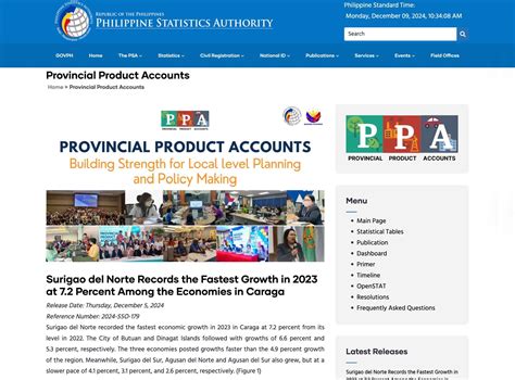 Data-Driven Governance: The Philippine Statistics Authority’s Digital