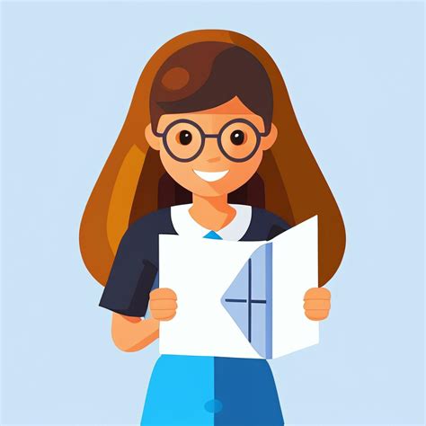 Ai Generated Teacher Student Study Potrait Icon Clip Art Sticker