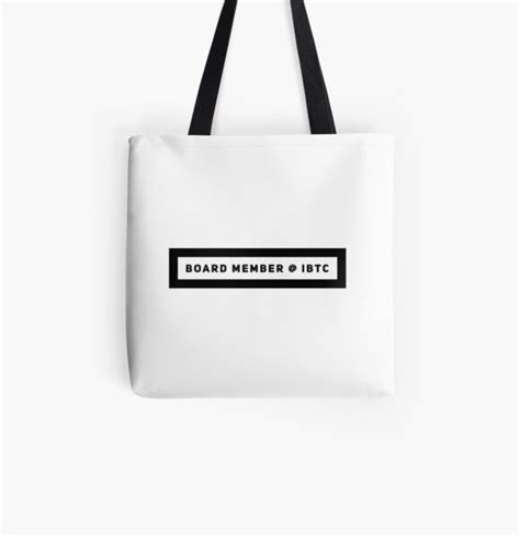 Board Member Ibtc Design Itty Bitty Titty Committee Tote Bag For