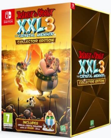 Asterix Obelix XXL 3 The Crystal Menhir Collectors Edition SWIT