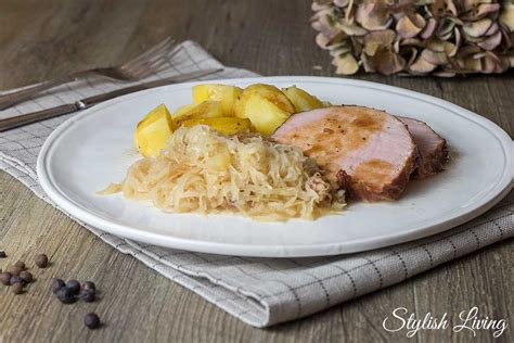 Kasselerbraten Mit Sauerkraut Und Kartoffeln Stylish Living