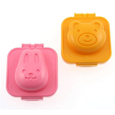 Japanese Bento Accessory Egg Mold Rabbit Bear For Bento Decoration