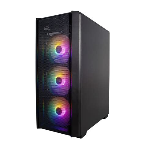 Компютърна кутия 1stPlayer Fire Dancing V4 RGB ATX Case