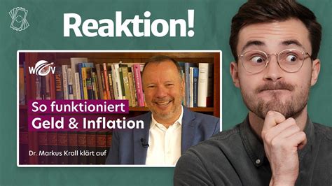 VORSICHT Vor Markus Krall Reaktion Zu Geld Inflation Und MMT YouTube