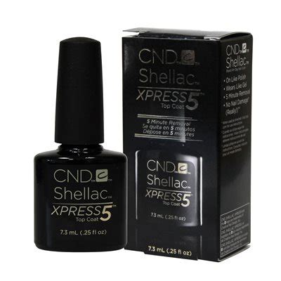 Cnd Shellac Vernis Gel Xpress Top Coat Ml Fusion Beaut Distribution