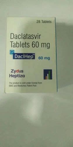 Dacltatasvir Mg Daclatasvir Dihydrochloride Tablet At Rs