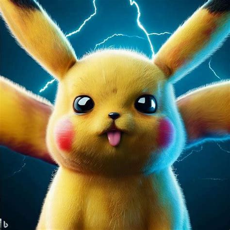 Realistic Pikachu by oshawott0118 on DeviantArt