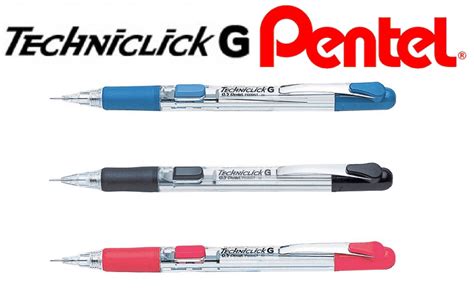 NEW Pentel Mechanical Pencil Side Button TechniclickG 0 5mm Japan