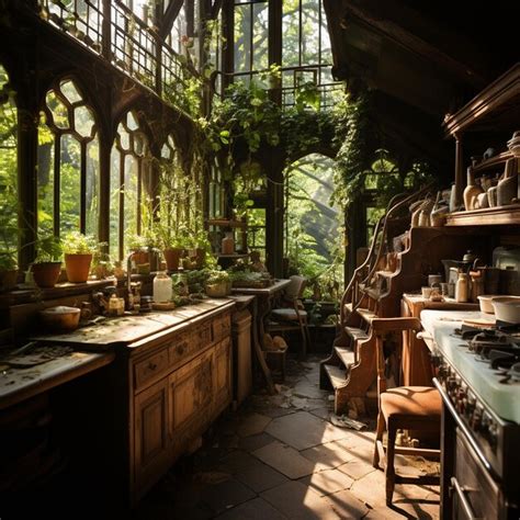 Premium AI Image Discover The Haunting Beauty Of An Abandoned Kitchen