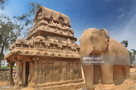 Panch Ratha Temple Of Mahabalipuram High-Res Stock Photo - Getty Images