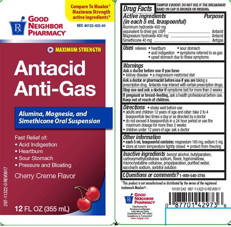 aluminum hydroxide, magnesium hydroxide, simethicone - NTA (ANTACID ...