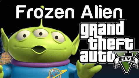 Grand Theft Auto 5 Gtav Alien Frozen In Ice Easter Egg Prologue